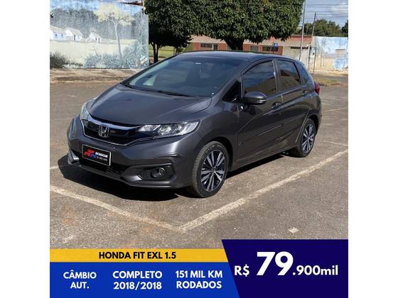 HONDA FIT 1.5 EXL 16V FLEX 4P AUTOMÁTICO HONDA FIT 1.5 EXL 16V FLEX 4P AUTOMÁTICO